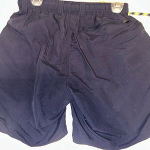Navy Aftco swim trunks
